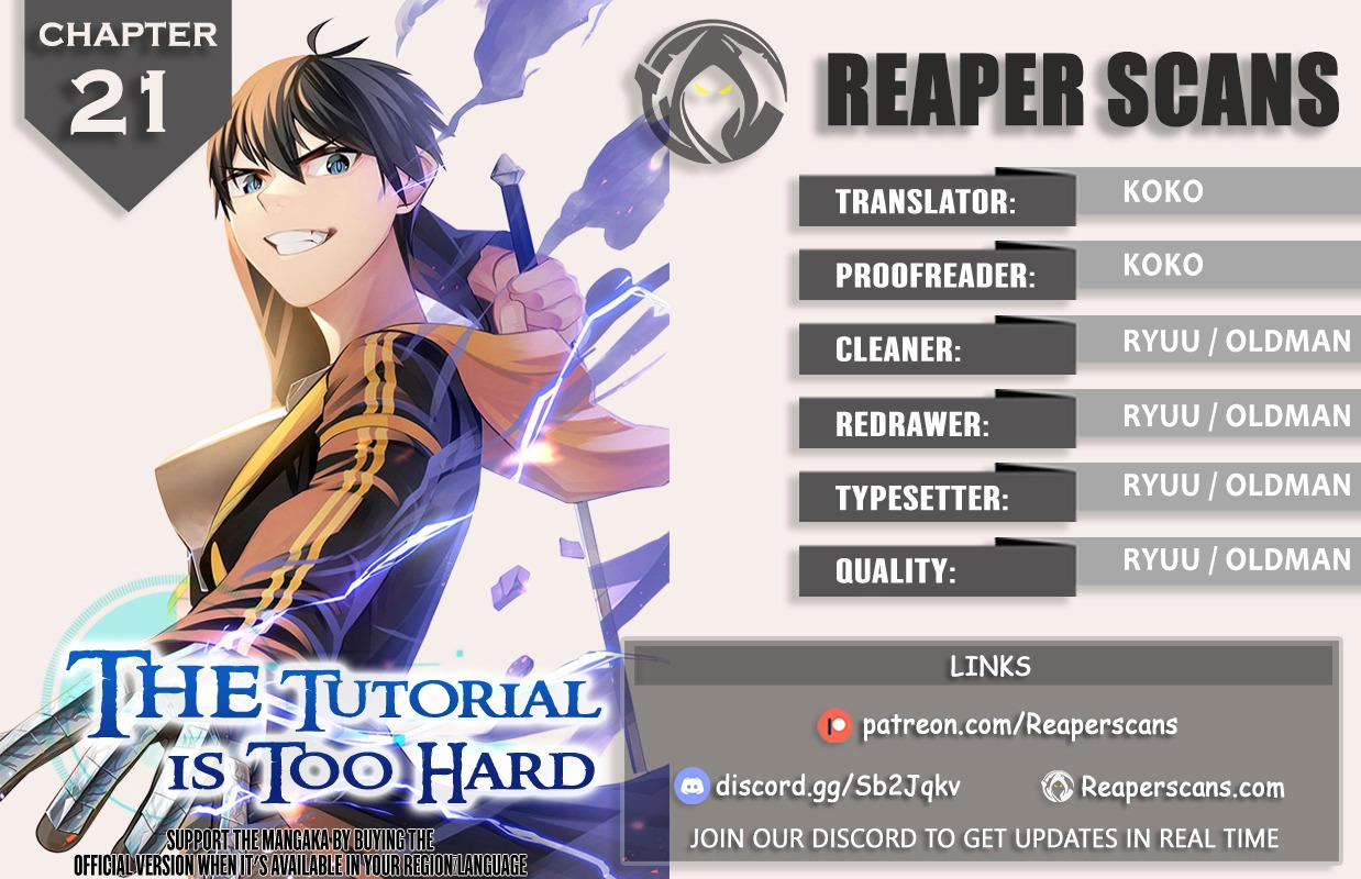 Chapter 21 - The Tutorial is Too Hard - Reaper Scans